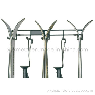 Sport Storage Equipment Fittings Accessories Metal Rack Ski Hanger